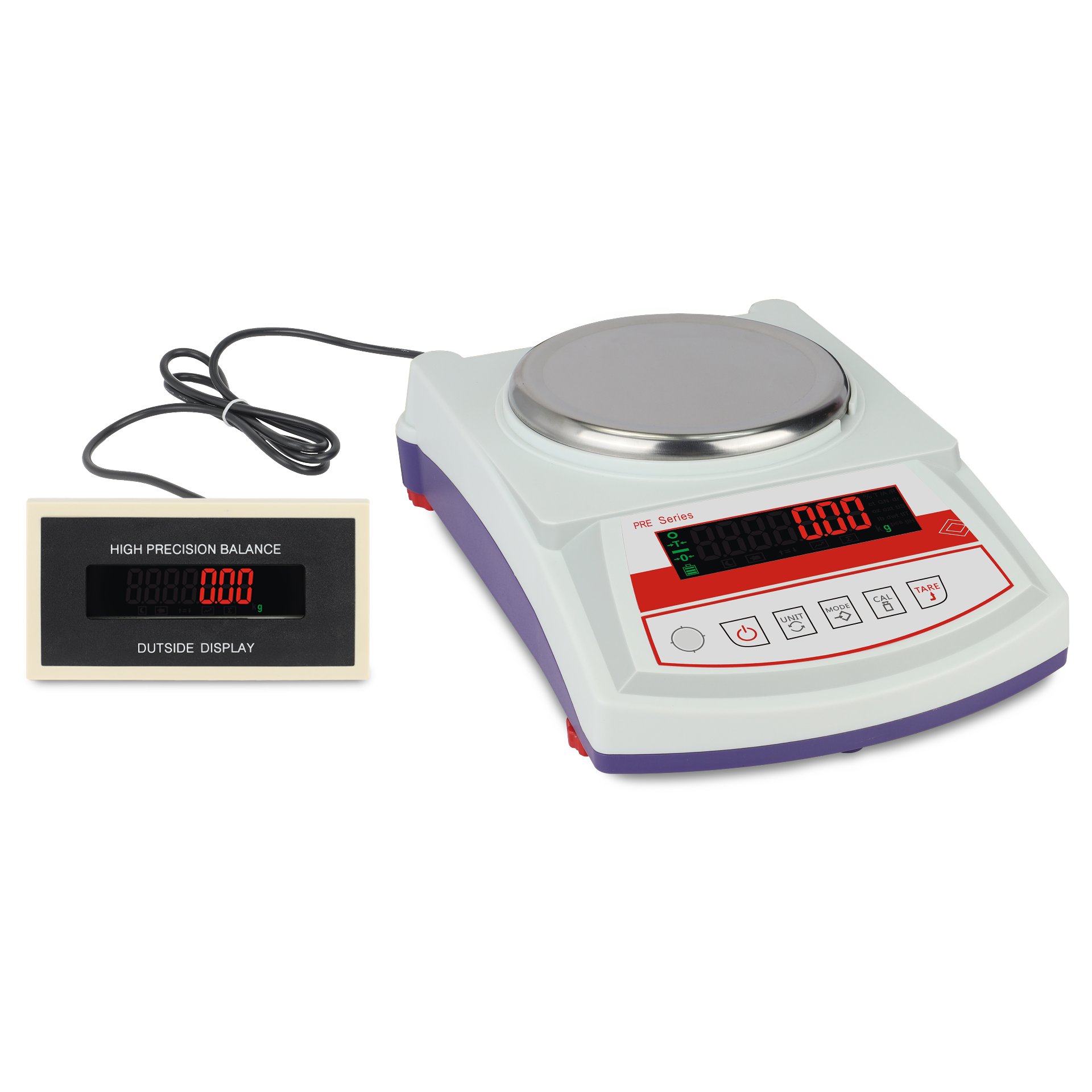 PTE-C PTE-C Portable Precision Balance — With external display